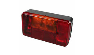Caravan achterlicht links rood 194 x 104 mm