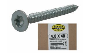 Spaanplaatschroef torx TX-20 4.0 x 40 mm