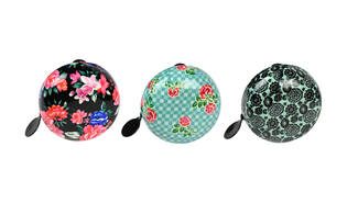 Fietsbel 54 mm chroom mix