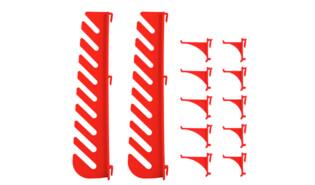 Hakenset voor wandstelling 11 dlg