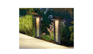 Tuinlamp solar paneel 30.5 cm display