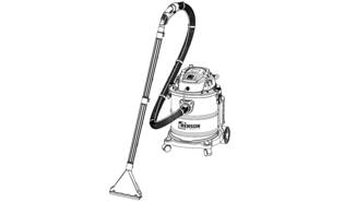 Tapijtreiniger nat/droog 20 ltr 1200W