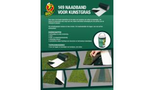 Naadband kunstgras 150 mm x 10 m