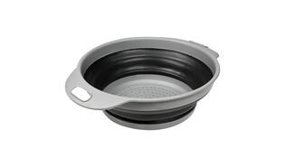 Vergiet opvouwbaar rond zwart