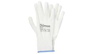 Werkhandschoenen PU palm wit maat 11