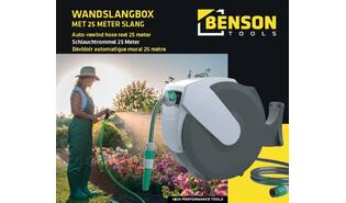 Wandslangenbox 25 meter