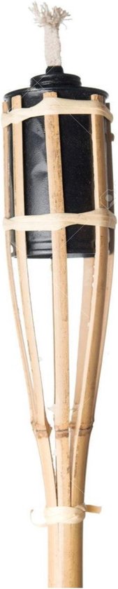 Tuinlamp fakkel bamboe 60 cm