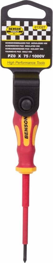 Schroevendraaier pozi PZ0 x 75 VDE