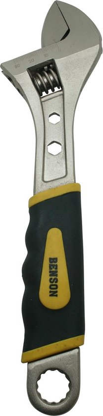 Moersleutel verstelbaar 10" soft grip profi