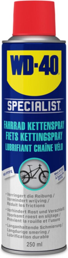 WD40 specialist fietsketting spray 250 ml