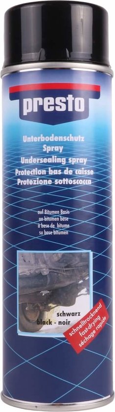 Presto bitumencoating zwart 500 ml