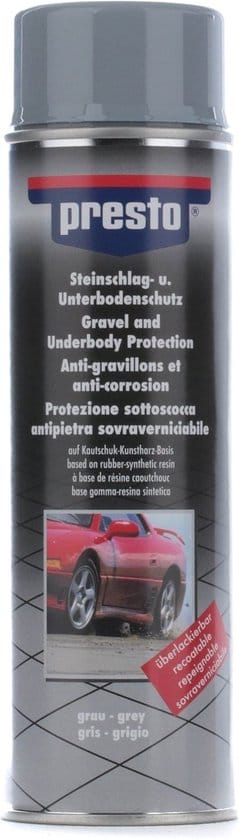 Presto anti steenslag grijs 500 ml