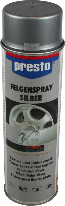 Presto velgenlak zilver 500 ml