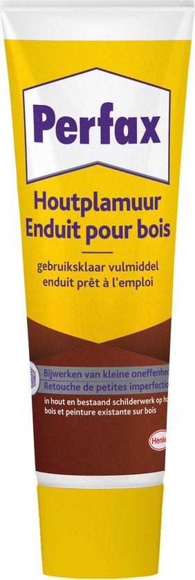 Perfax houtplamuur tube 250 gr
