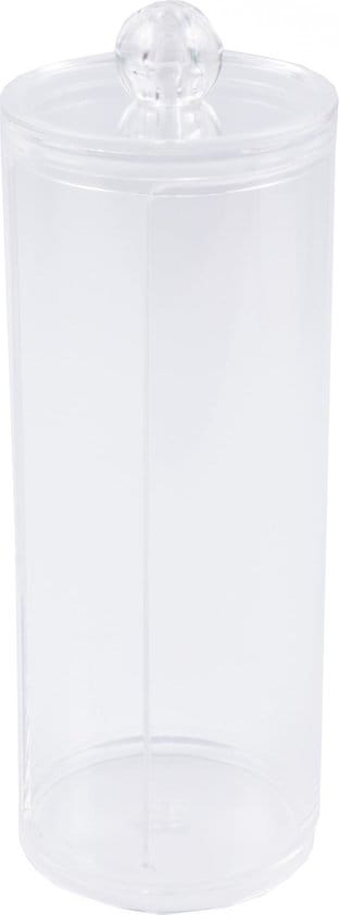 Organizer wattenschijfjes transparant