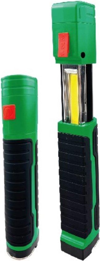 Looplamp COB telescopisch oplaadbaar