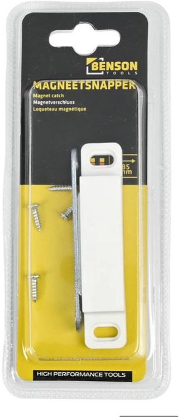 Magneetsnapper met sluitplaat 85 mm