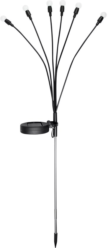 Tuinlamp solar 6 bol flex