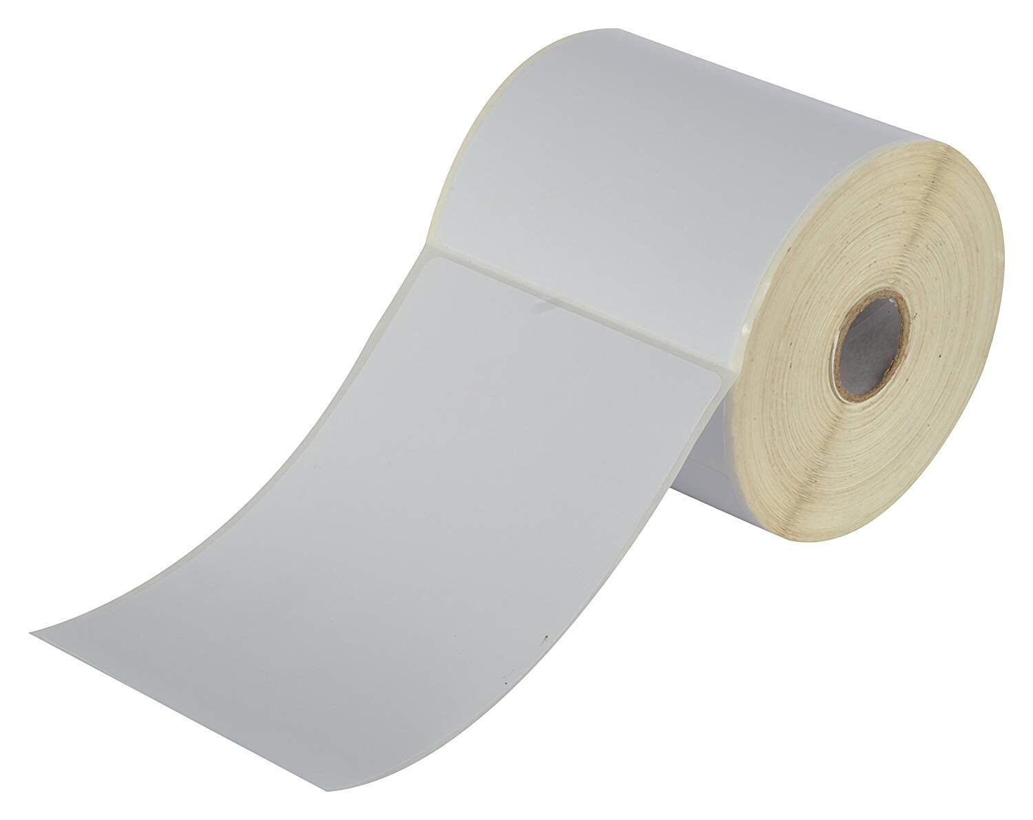 De goedkoopste rollenLabelrollen wit 102x150mm, 300 etiketten per rol (1 stuk)