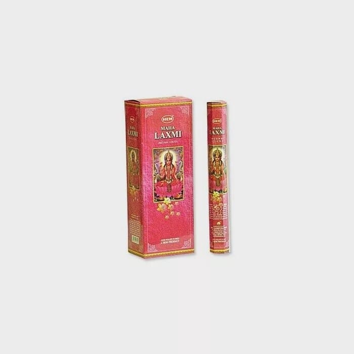 Maha Laxmi Hem Wierooksticks 6x20 sticks - Afbeelding 2