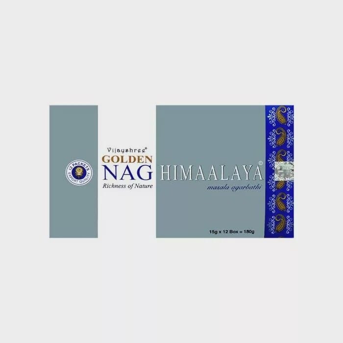 Golden Himaalaya Wierookstokjes 12 doosjes 15 gram - Afbeelding 2