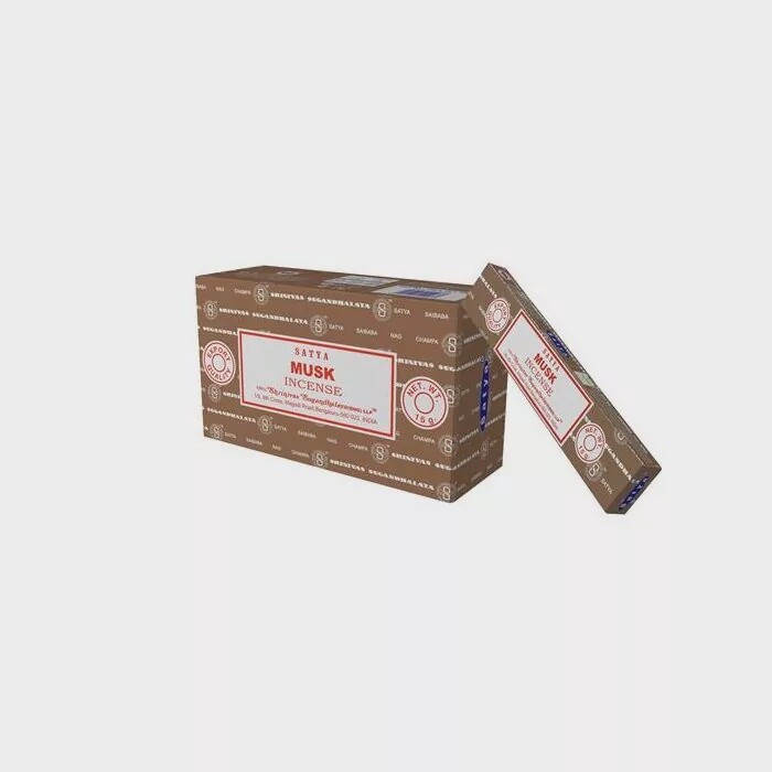 Musk Satya Wierookstokjes 12x15 gram - Afbeelding 2