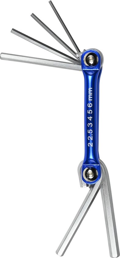 Inbus sleutelset 6-in-1