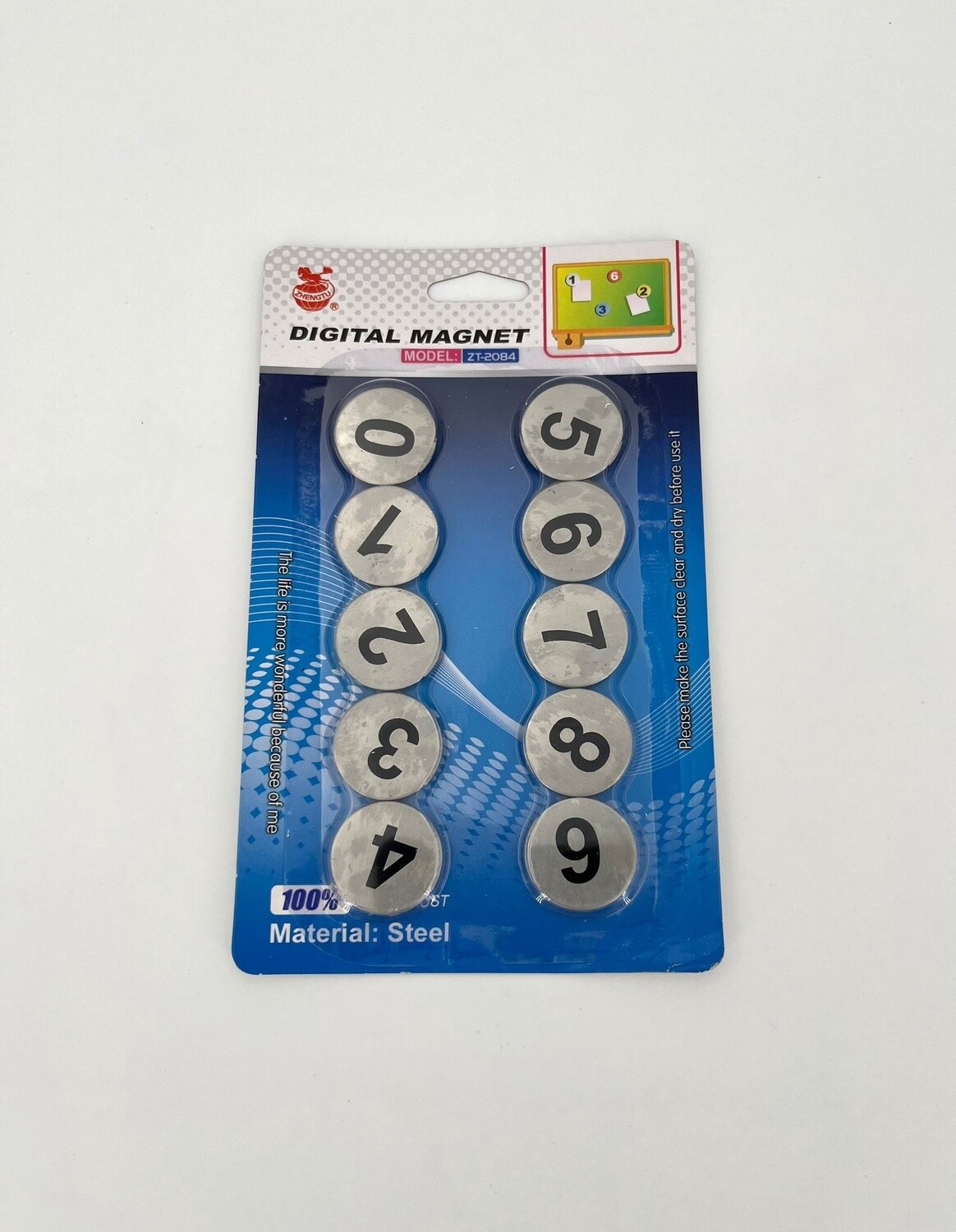 Magneten Ijzer 0 tot 9