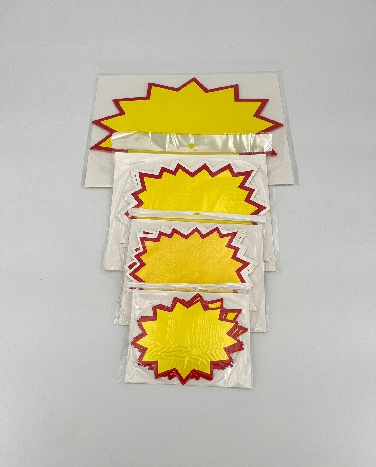 Kortingstickers 4 maten