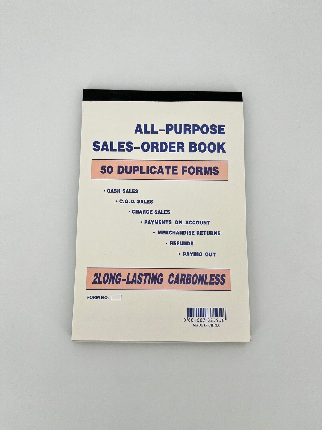 Sales boekjes met Kopieerblaadjes