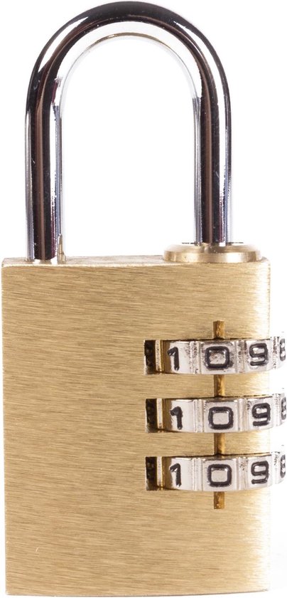 Tri-circle hang cijferslot 30 mm bc