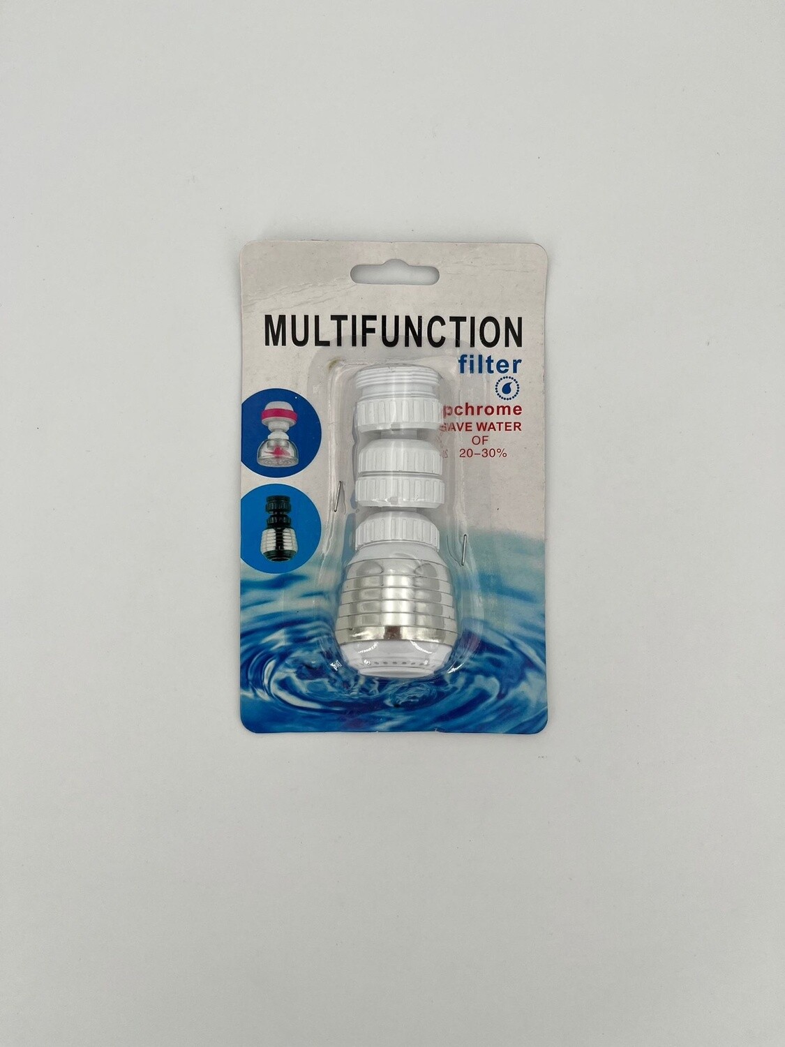 Chrome kraanopzetstuk