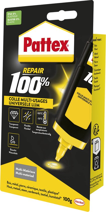 Pattex 100% alles in 1 lijm 100 gr
