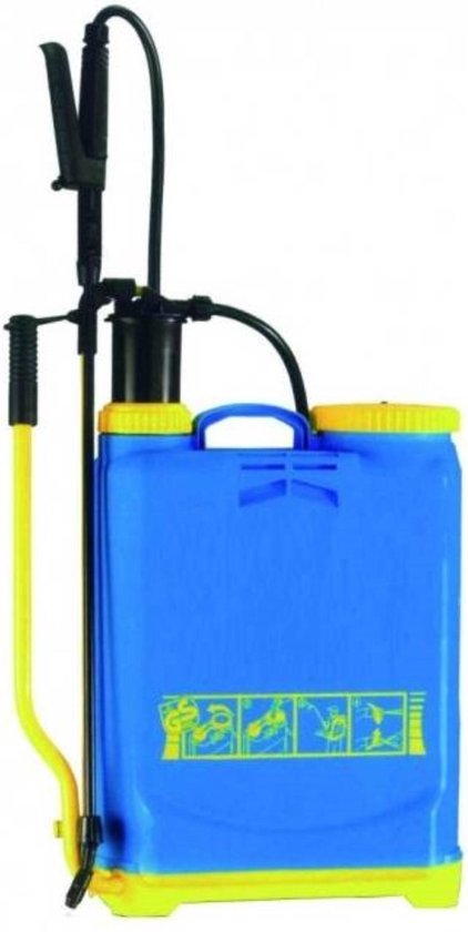 Planten- onkruidspuit 16 ltr hoge druk