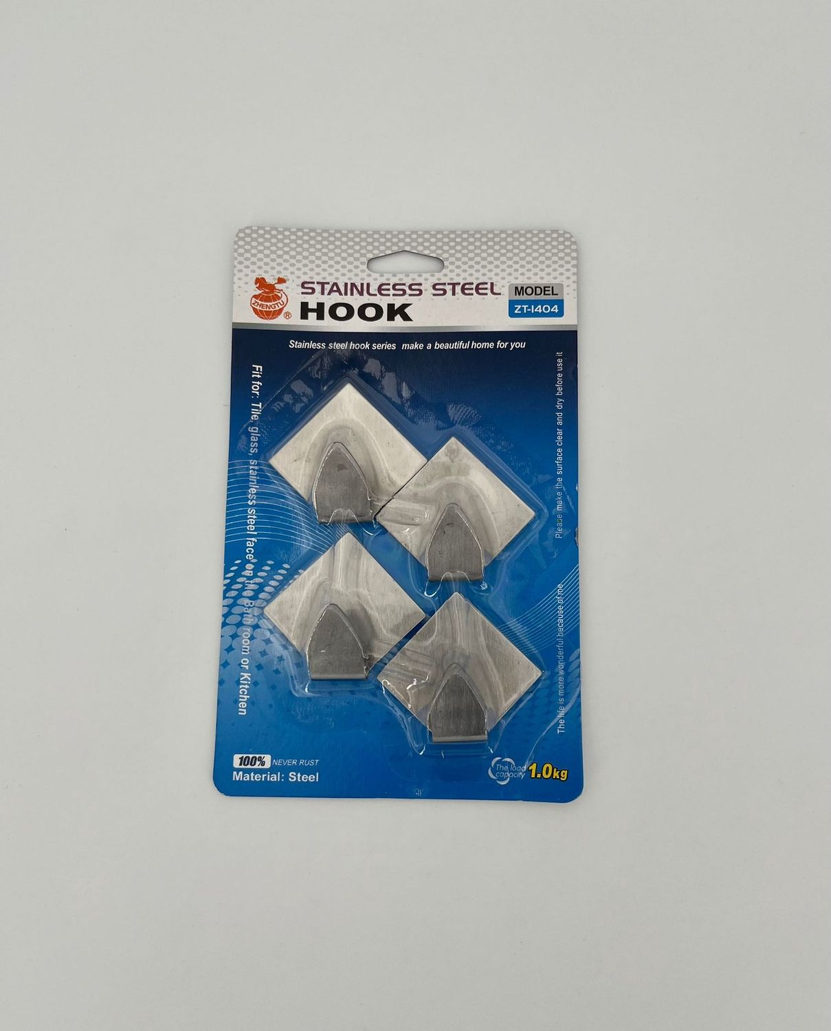 RVS Haakjes Vierkant