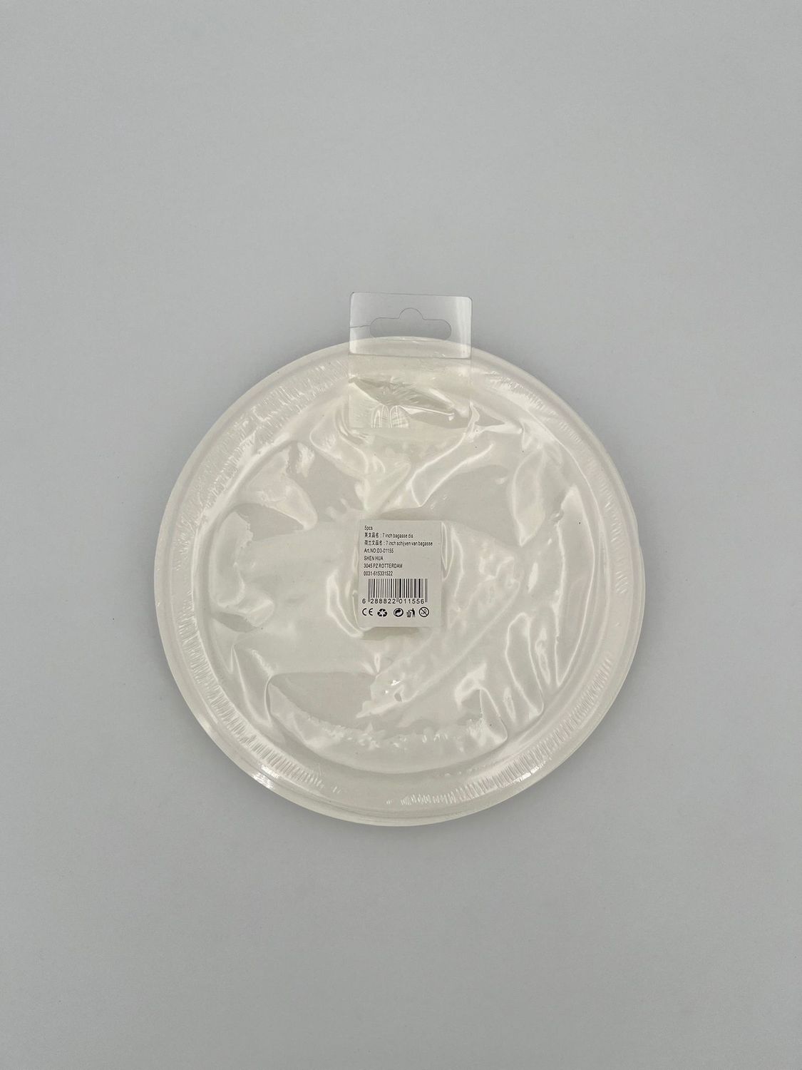 Suikerriet borden 7 inch