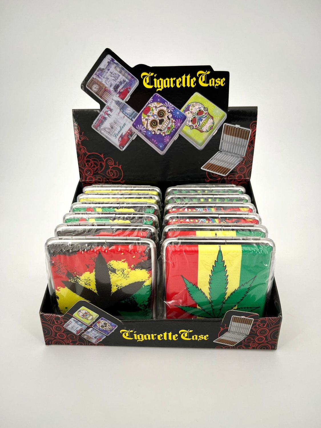 Sigarettendoosjes Weed 12 pak