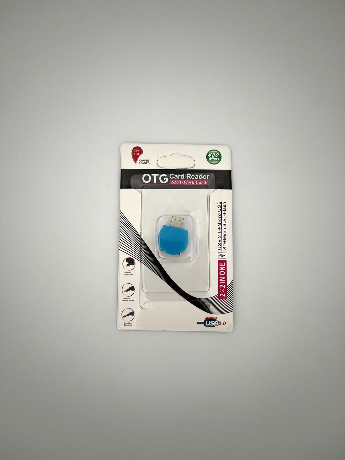 OTG Card Reader voor SD en T-Flash card