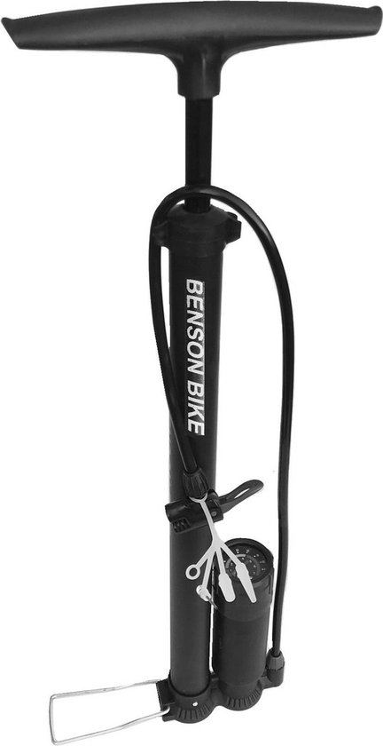 Fietspomp + manometer actie