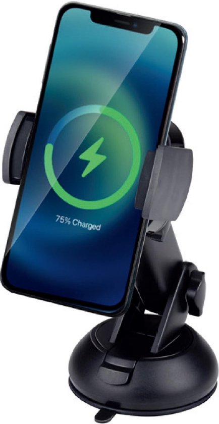 Telefoonhouder auto + lader draadloos