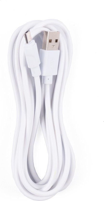 USB kabel 2.0 mtr naar micro