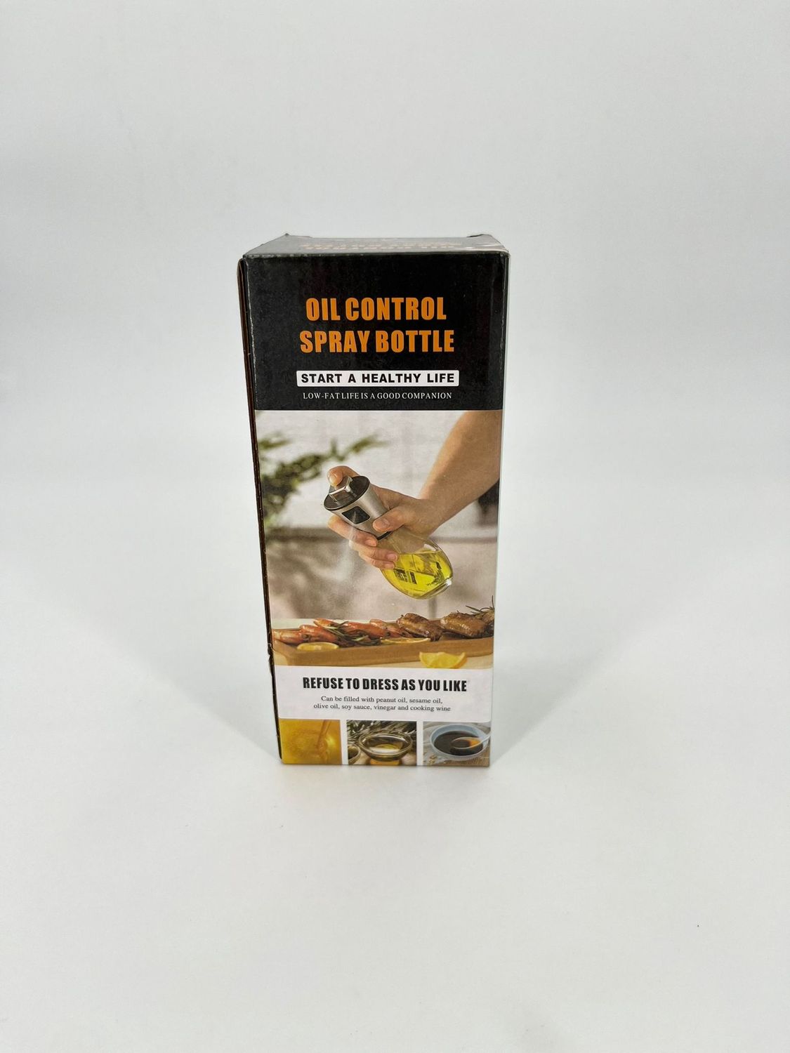 Olieflesje met spray