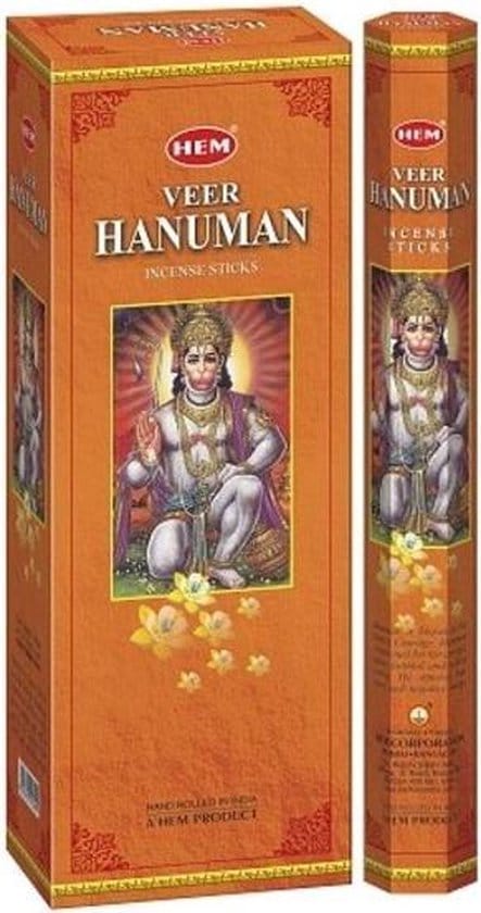 Veer Hanuman Hem Wierooksticks 6x20 sticks