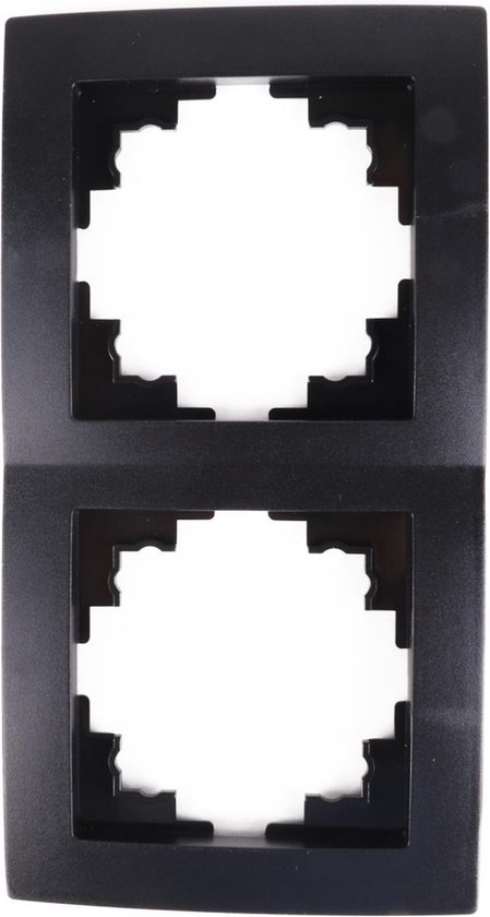 Afdekraam 2-voudig zwart