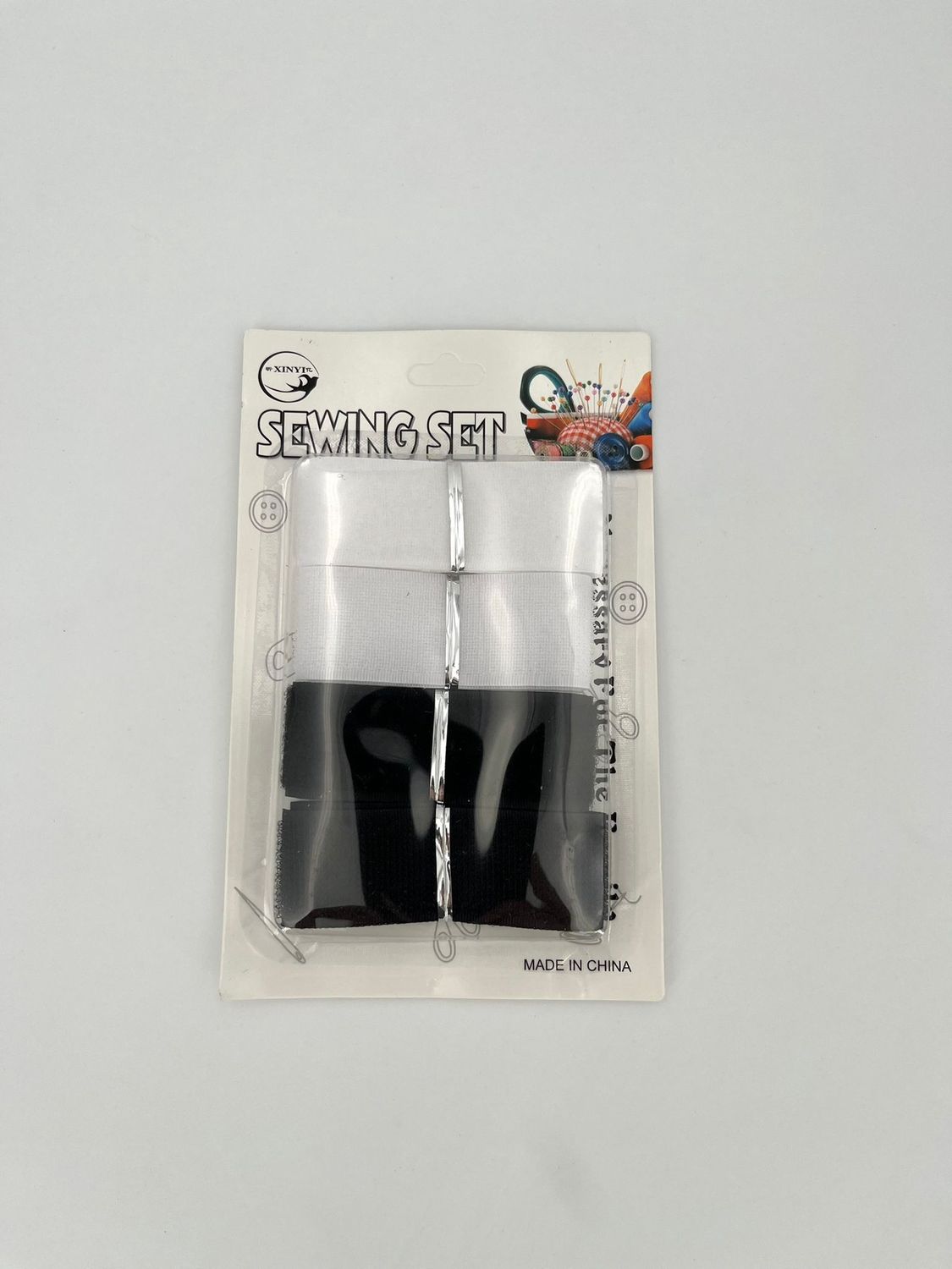 Klittenband Zwart en wit