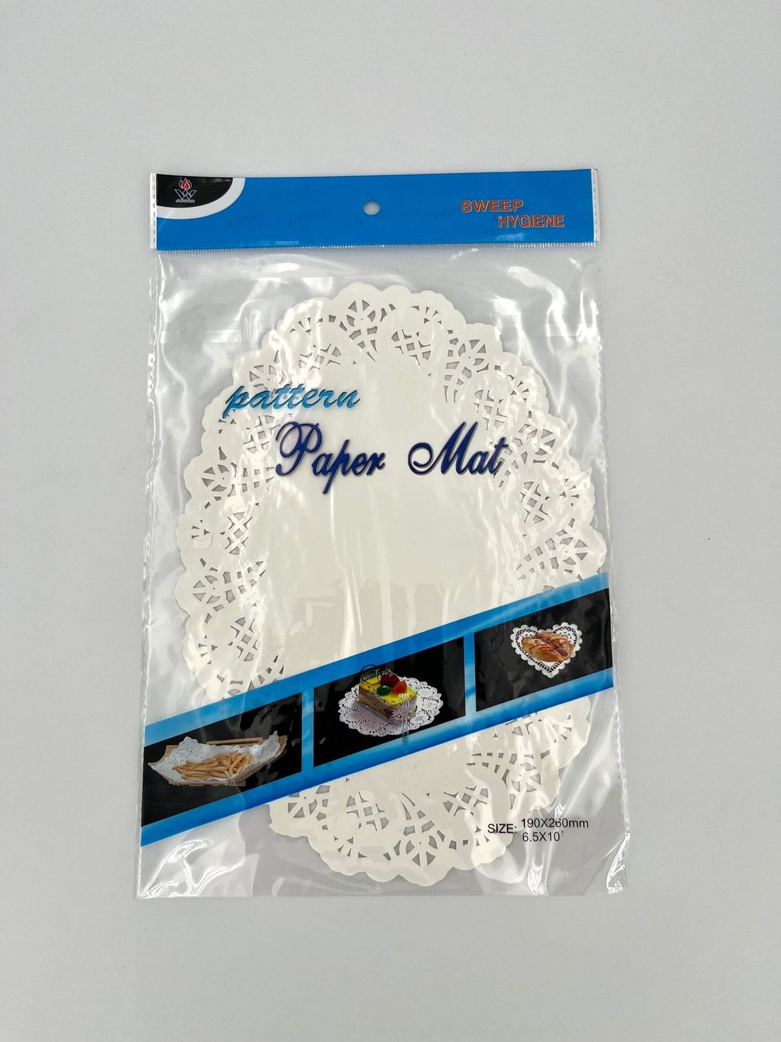 Papieren Onderzetters 19x26 cm en 26x35 cm 12pack