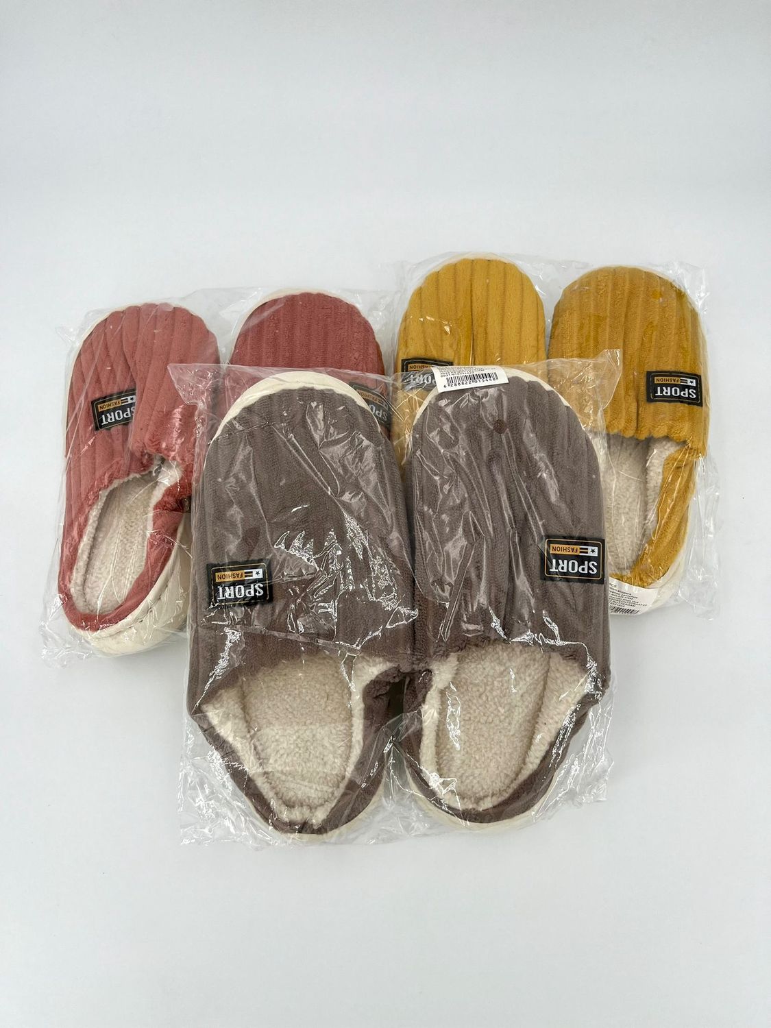 Zachte Slippers Kleurenmix maat 41 tot 45 60pack