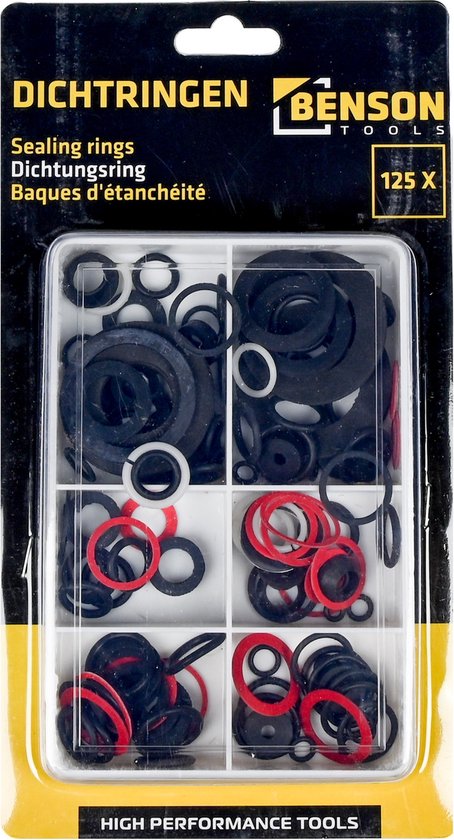 Dichtringen assorti 125 dlg box