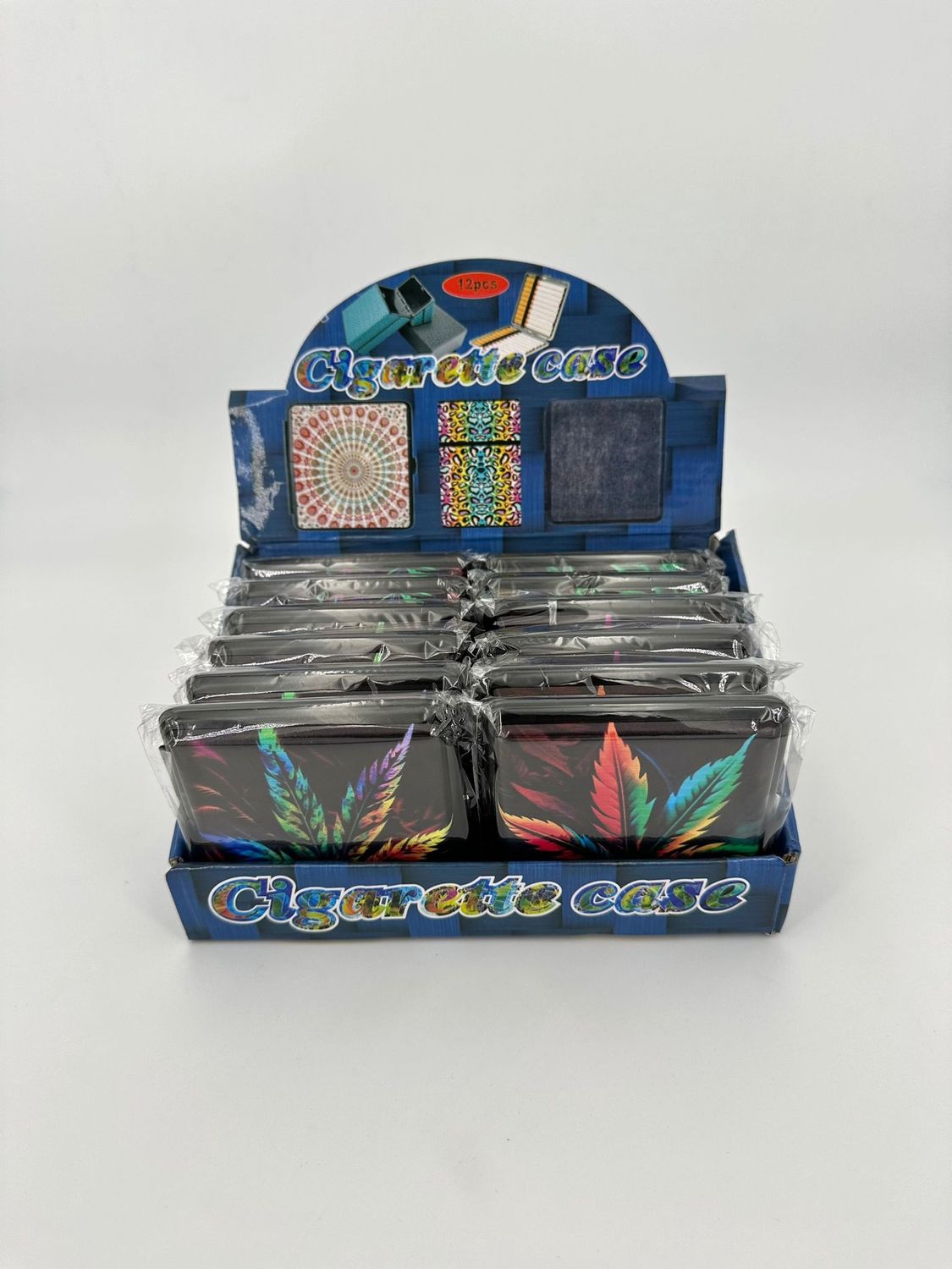 Sigarettendoosjes Kleuren Blaadjes 12 pack