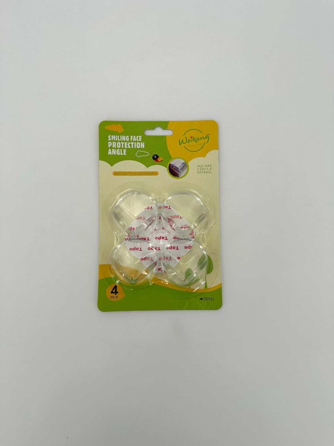 Tafelhoekbeschermers Transparant 4pack